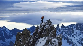 Ein Bild von den Bergen