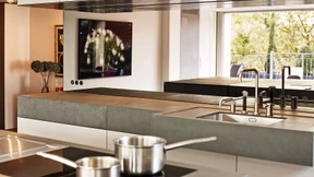 Vorsicht, Einbauküche