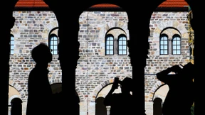 ... in dem ich im Ordenskloster zur Bibel griff