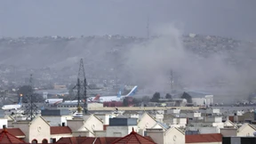 Explosion vor dem Flughafen von Kabul