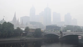 Austragungsort Melbourne versinkt im Rauch