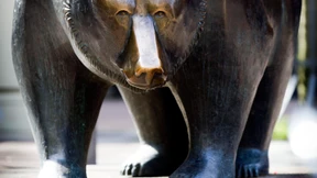 Deutsche Aktien fallen um fünf Prozent