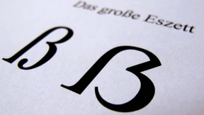 Ein Buchstabe mit Integrationsproblemen