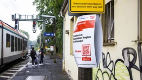 Große Stunde eines kleinen Bahnhofs