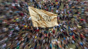 Großdemonstration gegen Rechtsruck in Deutschland
