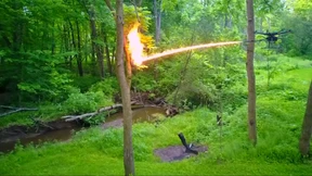 Der fliegende Flammenwerfer