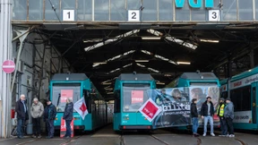 Keine Straßen- und U-Bahnen in Frankfurt