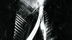 Wie eine Fackel über der dunklen Stadt