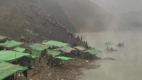 Vermutlich 100 Vermisste nach Erdrutsch in Jade-Mine