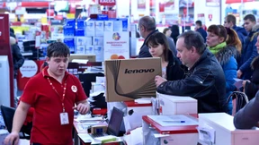 Schnell weg mit dem Rubel