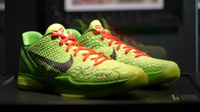 Kobes „Grinch“-Sneaker werden versteigert