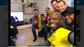 Die Fans von Dortmund und Monaco halten zusammen