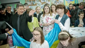 Habeck in Kiew: Ukraine muss gewinnen