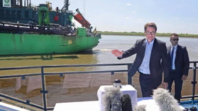 Die Elbvertiefung hat begonnen