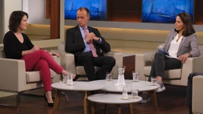 Das Kichern des Kandidaten