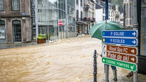 Hochwasser auch in den Niederlanden und Belgien