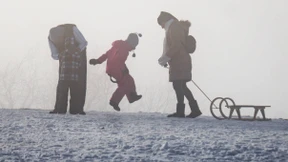 Mit dem lebhaften Wind könnte auch Schnee kommen