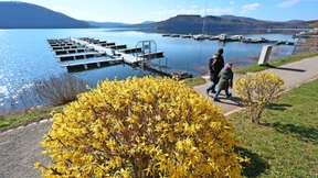 Wasserstand im Edersee überdurchschnittlich hoch