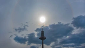 Ring um die Sonne sorgt für Erstaunen