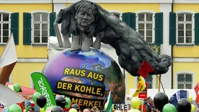 Klimaschützer kritisieren Angela Merkel