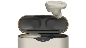 Kleiner Ohrhörer rechnet flexible Ausstiegshilfe zu altem Kaffee