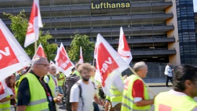 Streikendes Bodenpersonal lähmt Lufthansa in Frankfurt