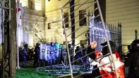 Sturm auf Präsidentenpalast in Tiflis