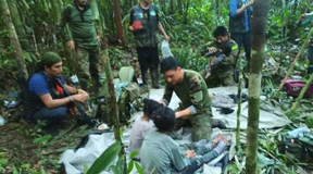 Aus Dschungel gerettete Kinder aus Krankenhaus entlassen