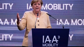 Merkel eröffnet diesjährige IAA