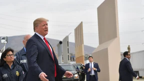 Trumps Mauerschau in Kalifornien