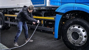 Serienproduktion eines deutschen Elektro-Lasters