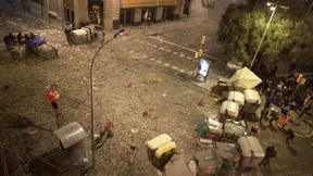 Heftige Gewalt nach Massendemo in Barcelona