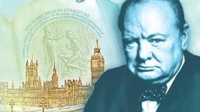 Banknoten in Männerhand 