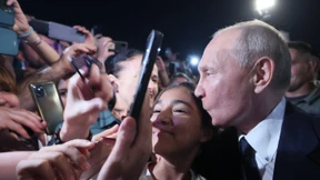 Küsschen von Wladimir Putin