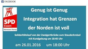 SPD-Verbände sagen Demo gegen Flüchtlingsheime ab