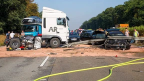 14 Verletzte nach Unfall auf A3