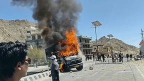 Indische Himalaja-Region von Unruhen erschüttert