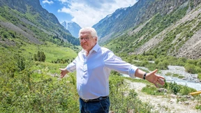 Steinmeier breitet für Zentralasien die Arme aus