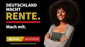 Werbeaktion der DVAG mit der Eintracht Frankfurt