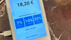 Trinkgeld für was noch mal?