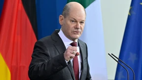 Bundeskanzler Scholz äußert sich zu Russlands Angriff auf die Ukraine