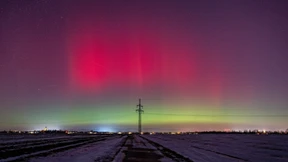 Polarlichter über Deutschland zu sehen