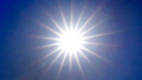 Die Sonne strahlt über Hessen