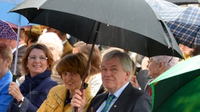 Blütenpracht und Regenschauer