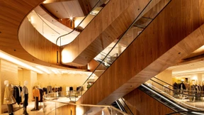 Neue Rolltreppen im KaDeWe