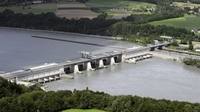 Hochwasser legt Donau-Kraftwerke lahm
