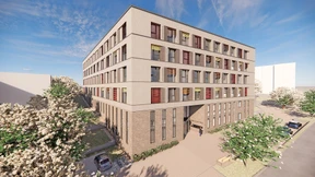 Einzelzimmer mit Bad für jeden Bewohner