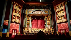 Papiertheater als Vorläufer des Fernsehabends