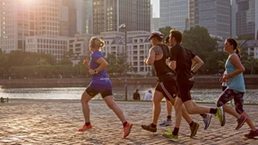 Schwätzen beim Schwitzen