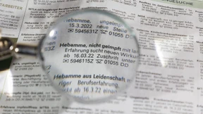 Fluten Impfgegner Zeitungen mit gefälschten Stellengesuchen?